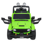 Elektrické autíčko Jeep Wrangler Rubicon Lift 4x4, 24V - zelené
